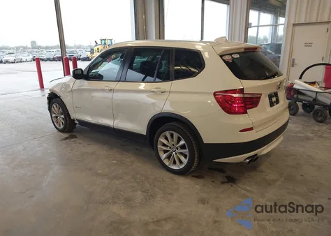 2013 BMW X3 xDrive28I from USA, damaged, VIN 5UXWX9C5XD0A15131